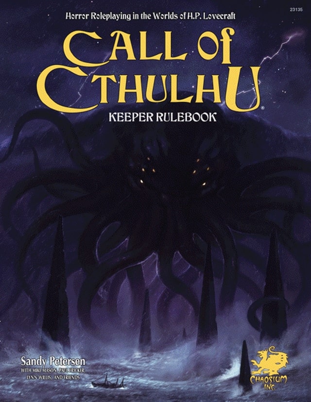 COC KEEPERS RULEBOOK FOR CALL OF CTHULHU 7ED image 0