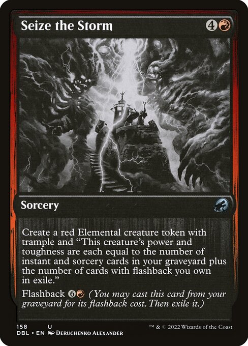 Seize the Storm (158) [Innistrad: Double Feature]