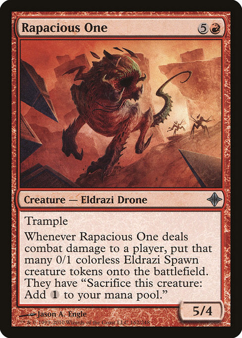 Rapacious One (162) [Rise of the Eldrazi]