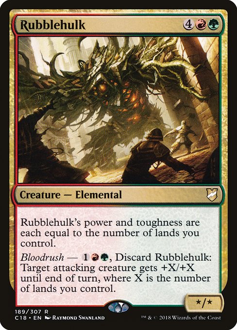 Rubblehulk (189) [Commander 2018]