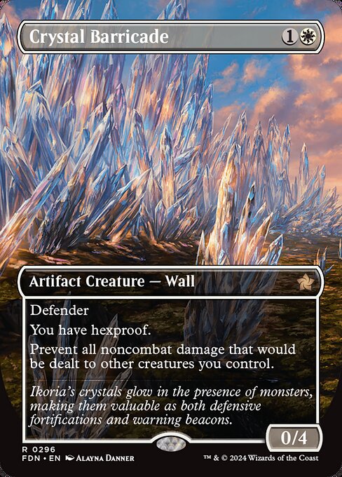 Crystal Barricade (296) [Foundations]