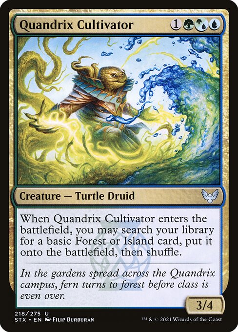 Quandrix Cultivator (218) [Strixhaven: School of Mages]