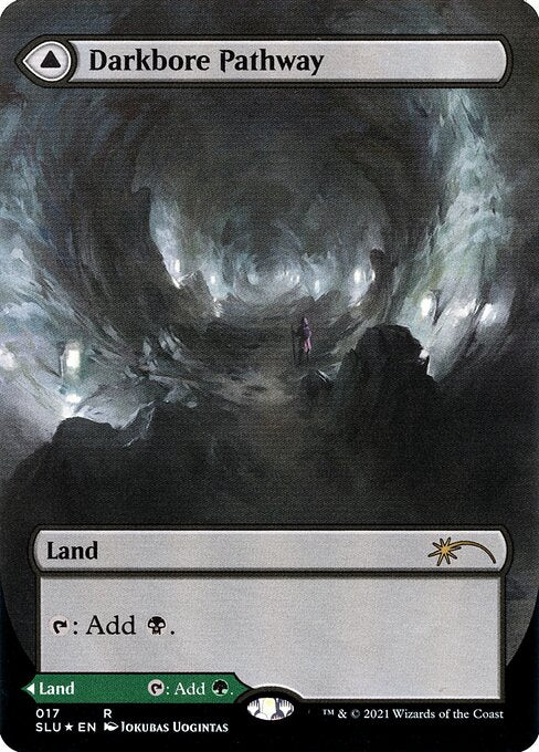 Darkbore Pathway // Slitherbore Pathway (17) [Secret Lair: Ultimate Edition] [Borderless]