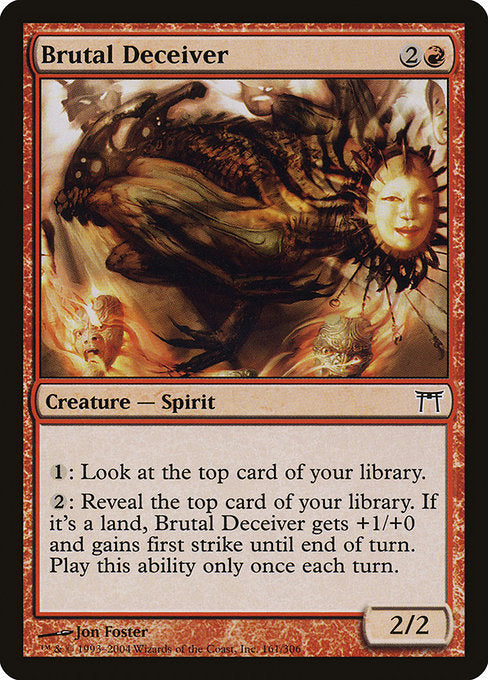 Brutal Deceiver (161) [Champions of Kamigawa]
