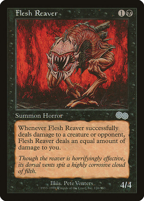 Flesh Reaver (136) [Urza's Saga]