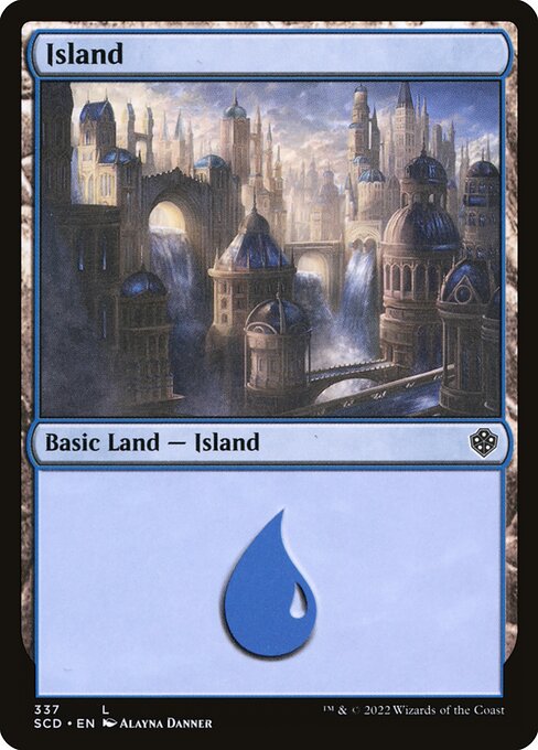 Island (337) [Starter Commander Decks]