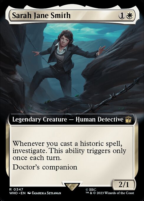 Sarah Jane Smith (347) [Doctor Who] [Extended Art]