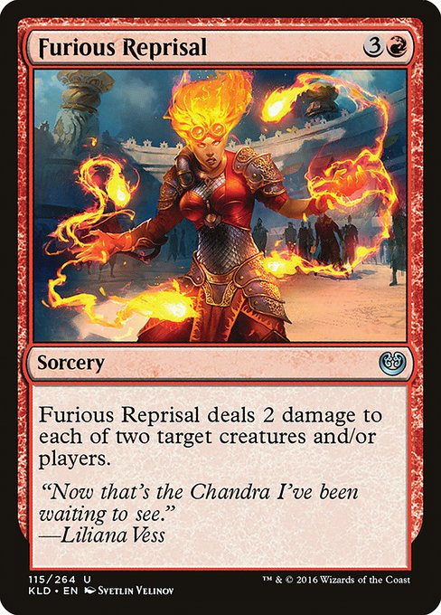 Furious Reprisal (115) [Kaladesh]