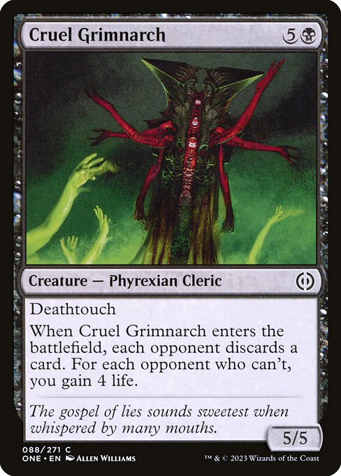 Cruel Grimnarch (88) [Phyrexia: All Will Be One]