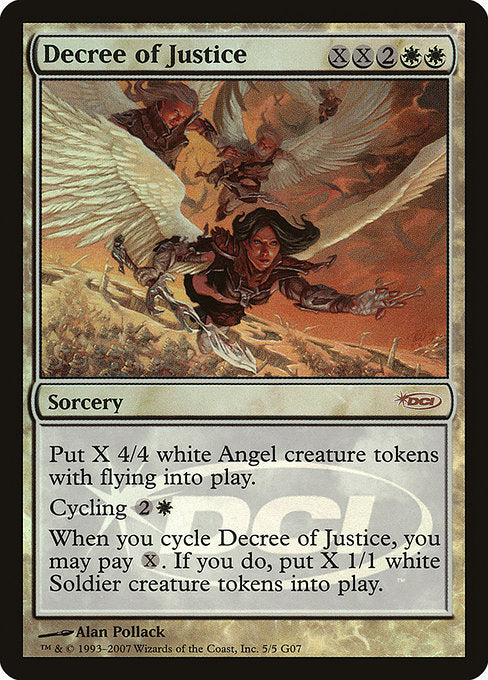 Decree of Justice (5) [Judge Gift Cards 2007]