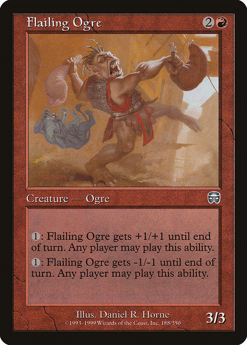 Flailing Ogre (188) [Mercadian Masques]