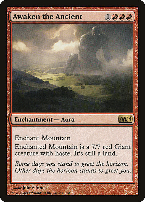 Awaken the Ancient (126) [Magic 2014]