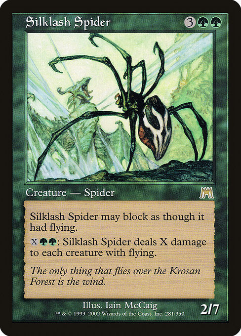 Silklash Spider (281) [Onslaught]
