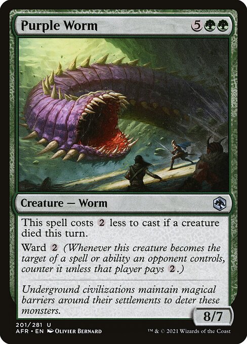 Purple Worm (201) [Adventures in the Forgotten Realms]