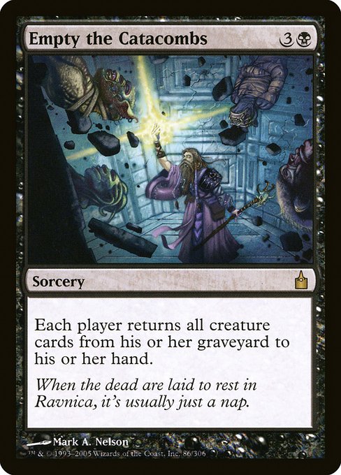 Empty the Catacombs (86) [Ravnica: City of Guilds]