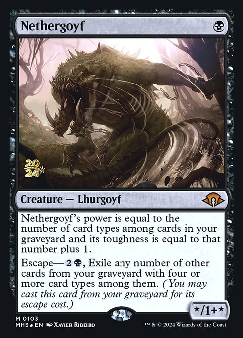 Nethergoyf (103s) [Modern Horizons 3 Promos]