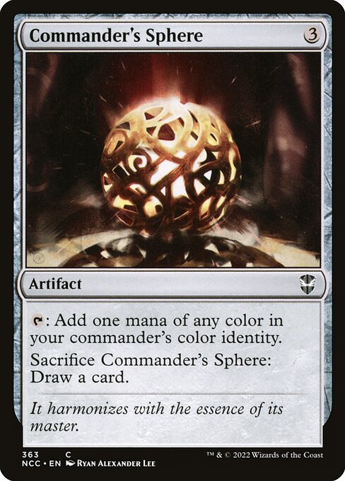 Commander's Sphere (363) [New Capenna Commander]