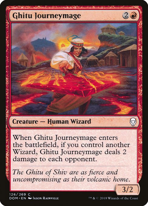 Ghitu Journeymage (126) [Dominaria]