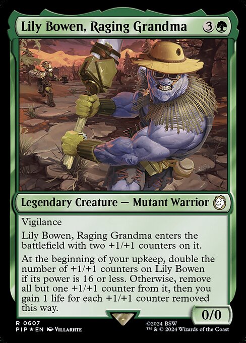 Lily Bowen, Raging Grandma (607) [Fallout]