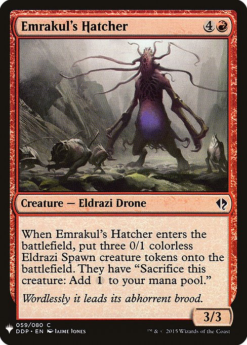 Emrakul's Hatcher (DDP-59) [The List]