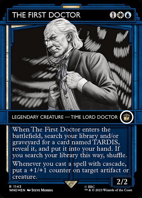 The First Doctor (1143) [Doctor Who] [Showcase, Borderless]