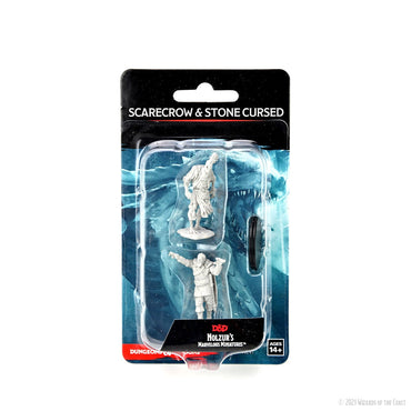 Nolzur's Marvelous Miniatures Scarecrow &amp; Stone Cursed Wave 14 90241 image 0