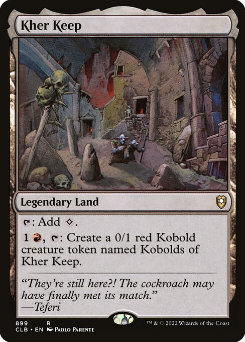 Kher Keep (899) [Commander Legends: Battle for Baldur's Gate]