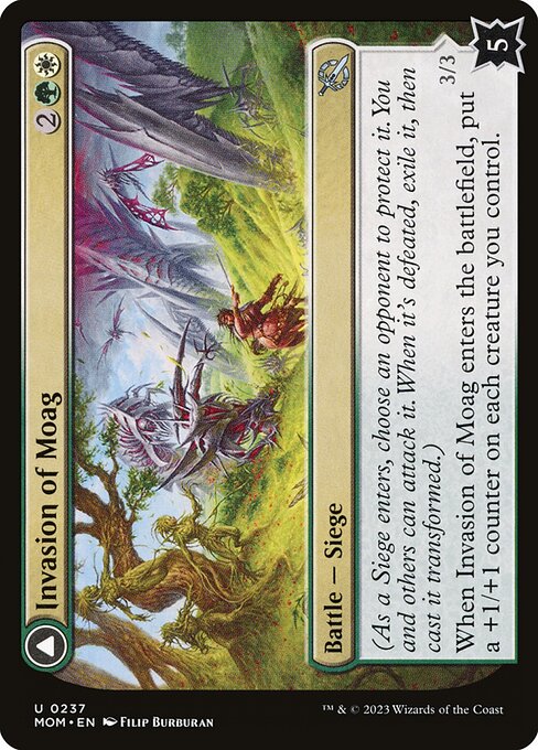 Invasion of Moag // Bloomwielder Dryads (237) [March of the Machine]