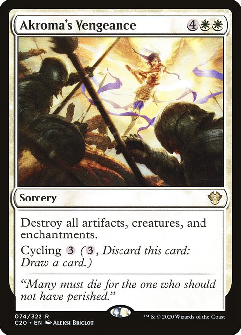 Akroma's Vengeance (74) [Commander 2020]