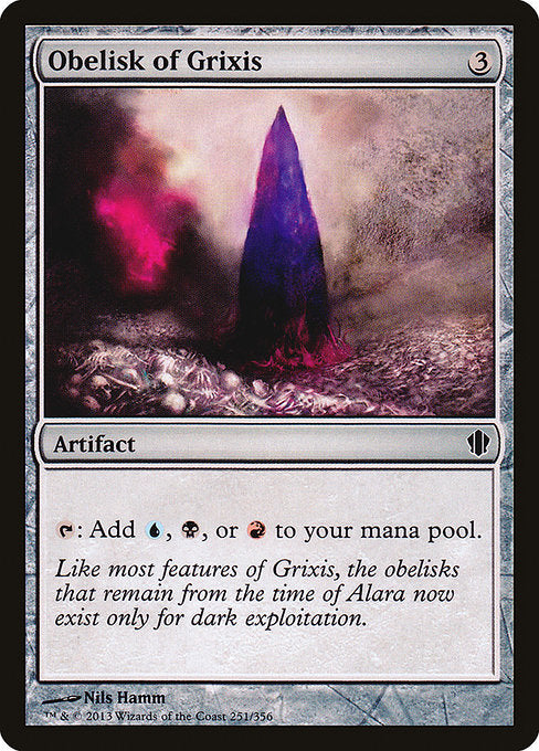 Obelisk of Grixis (251) [Commander 2013]