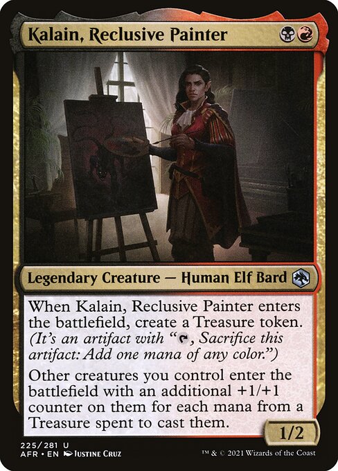 Kalain, Reclusive Painter (225) [Adventures in the Forgotten Realms]