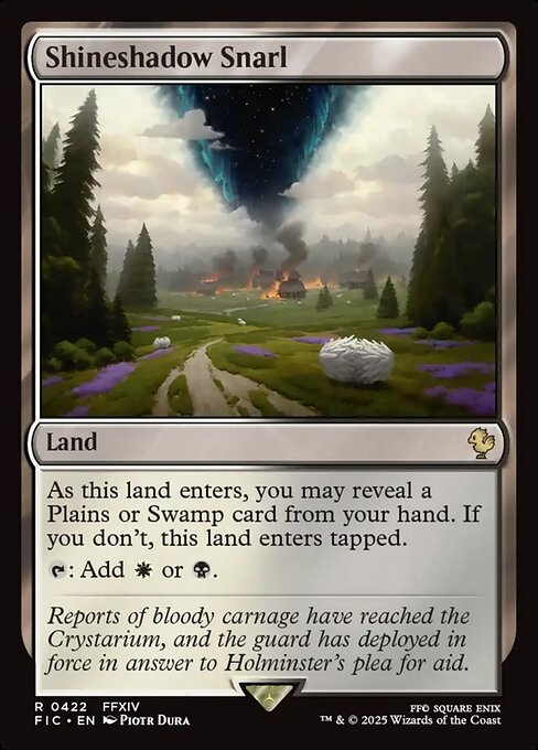 Shineshadow Snarl (422) [Final Fantasy Commander]