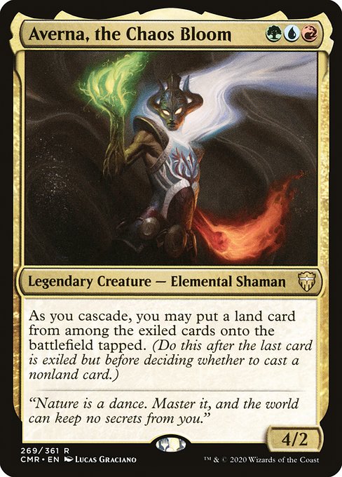 Averna, the Chaos Bloom (269) [Commander Legends]