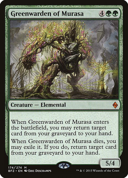Greenwarden of Murasa (174p) [Battle for Zendikar Promos]