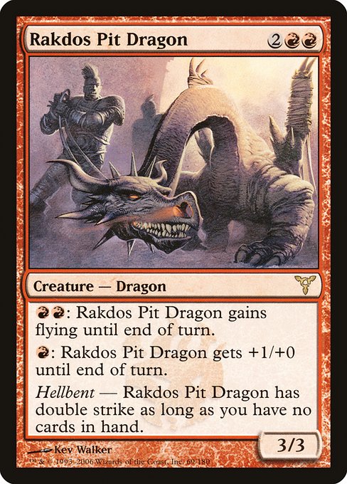 Rakdos Pit Dragon (69) [Dissension]