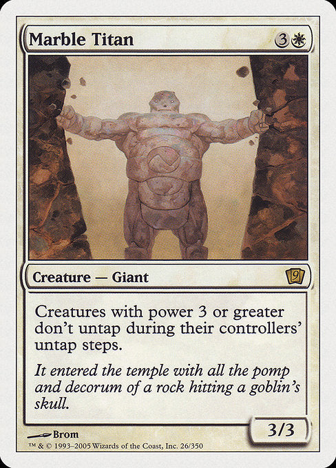 Marble Titan (26) [Ninth Edition]