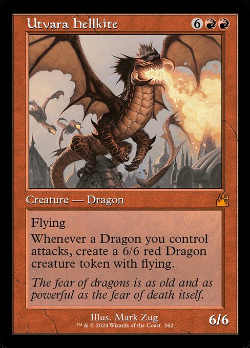 Utvara Hellkite (342) [Ravnica Remastered]