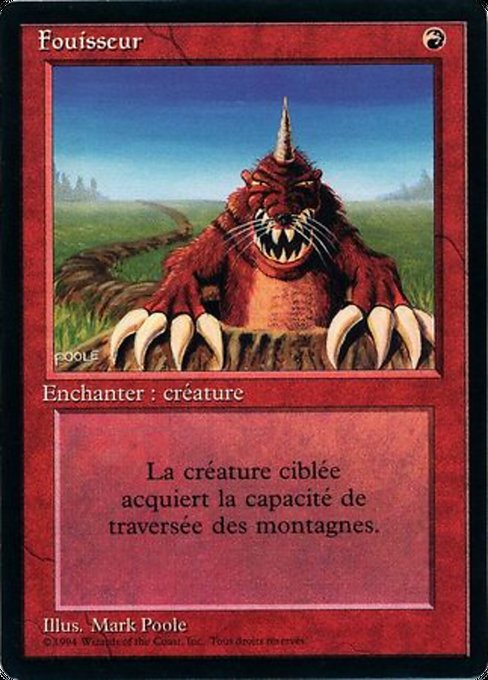 Burrowing (140) [Foreign Black Border]
