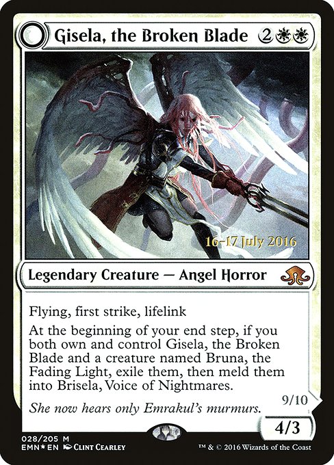 Gisela, the Broken Blade (28s) [Eldritch Moon Promos]