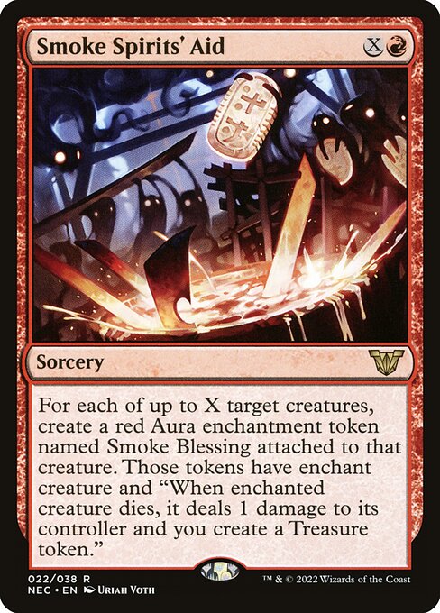 Smoke Spirits' Aid (22) [Neon Dynasty Commander]
