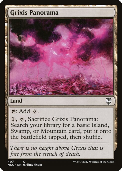 Grixis Panorama (407) [New Capenna Commander]