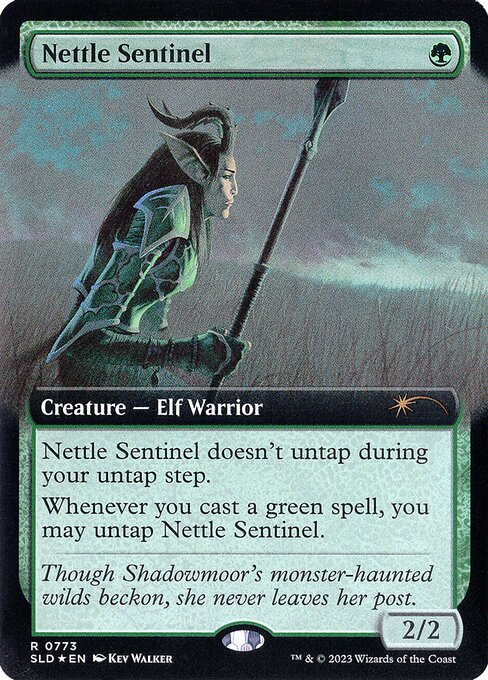 Nettle Sentinel (773) [Secret Lair Drop] [Extended Art]