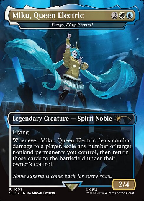 Brago, King Eternal (1601) [Secret Lair Drop]