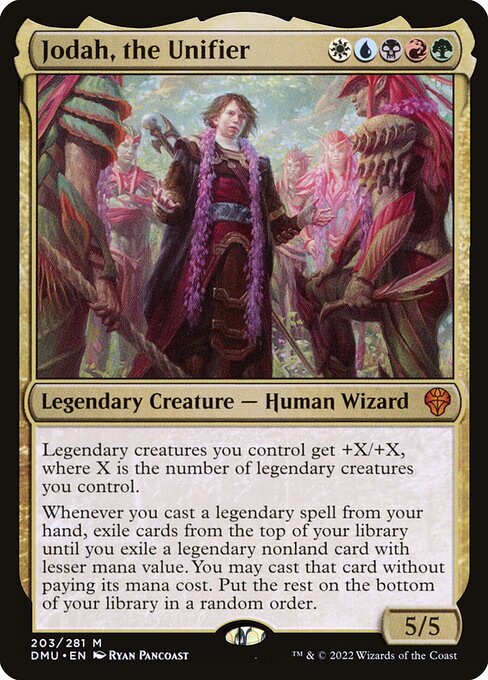 Jodah, the Unifier (203) [Dominaria United]