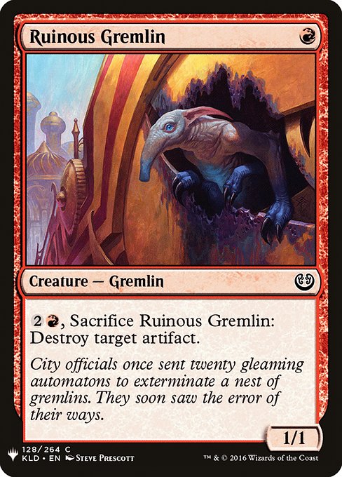 Ruinous Gremlin (KLD-128) [The List]