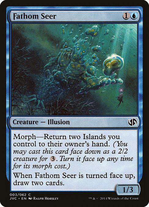 Fathom Seer (3) [Duel Decks Anthology: Jace vs. Chandra]