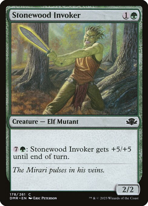 Stonewood Invoker (178) [Dominaria Remastered]