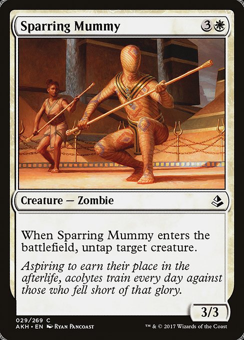 Sparring Mummy (29) [Amonkhet]