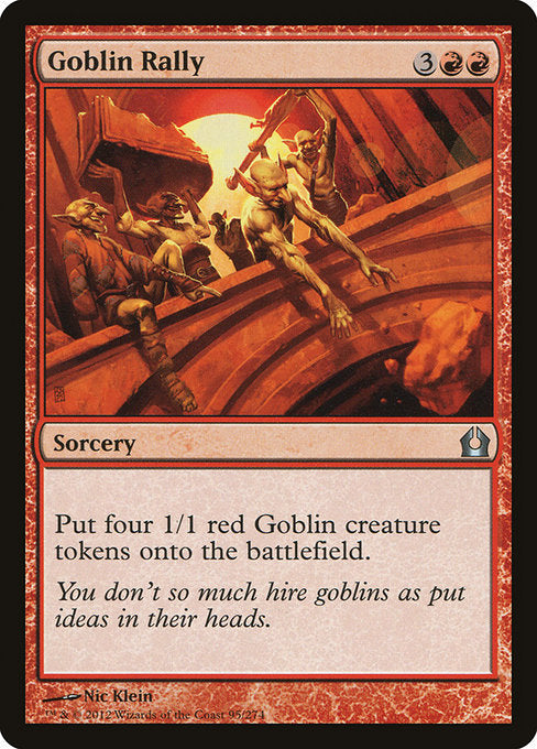 Goblin Rally (95) [Return to Ravnica]