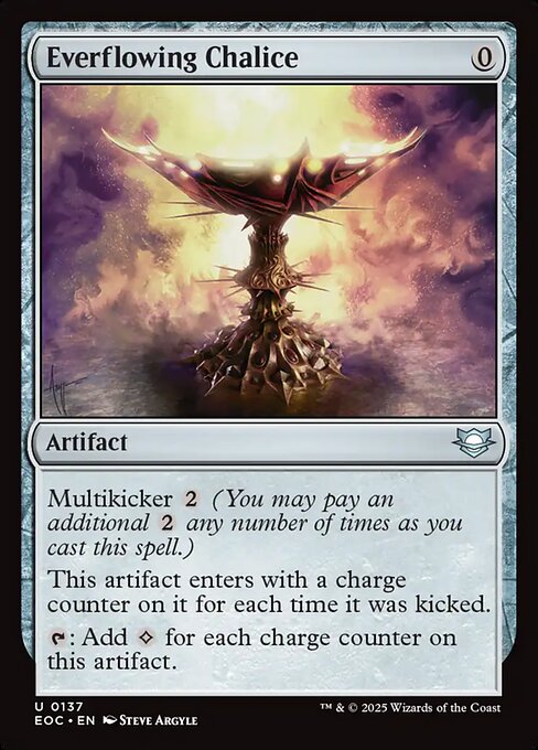 Everflowing Chalice (137) [Edge of Eternities Commander]